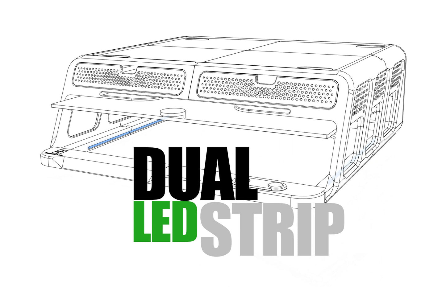 BLV AMS Riser for Bambulab X1/P1 Series 3D Printers