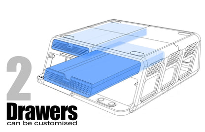 BLV AMS Riser for Bambulab X1/P1 Series 3D Printers