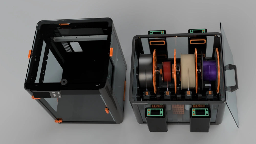 Python AMS: The Ultimate Modular AMS System for Bambu Lab X1/P1 Series